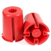 Buchse f�r Fu�gestell (Modell 150/151-T, rot)