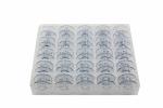 25x CB-Spulen passend f�r viele Dorina N�hmaschinen in Hartplastik-Box