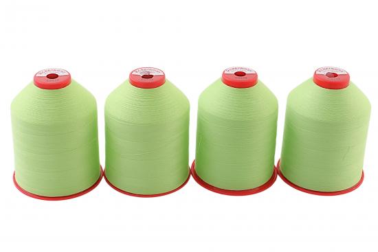 4x 5.000 m ACKERMANN ELEGANT 120, 100 % Polyester, St�rke 120, Farbauswahl - Farbe: E0919 (pistazie)