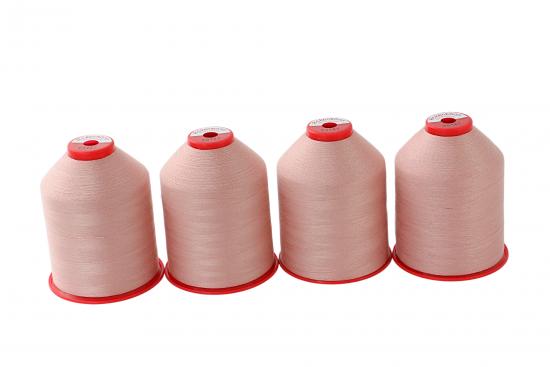 4x 5.000 m ACKERMANN ELEGANT 120, 100 % Polyester, St�rke 120, Farbauswahl - Farbe: E0167 (altrosa)