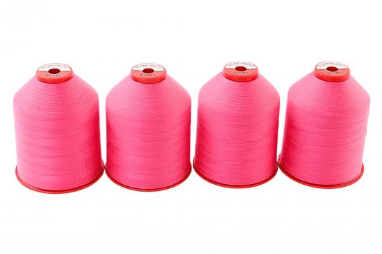 4x 5.000 m ACKERMANN ELEGANT 120, 100 % Polyester, St�rke 120, Farbauswahl - Farbe: E7181 (pink)