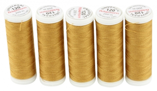 Ackermann Universal N�hgarn St�rke 120 - 5x 200 m, Farbe 7501 beige