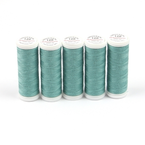 Ackermann Universal N�hgarn St�rke 120 - 5x 200 m, Farbe 0805 jade