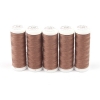Ackermann Universal N�hgarn St�rke 120 - 5x 200 m, Farbe 0771 kupferbraun