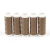 Ackermann Universal N�hgarn St�rke 120 - 5x 200 m, Farbe 7642 braun