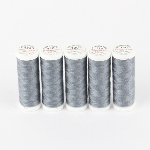 Ackermann N�hgarn Universal 120 - 5x 200 m, Farbe 7803 grau