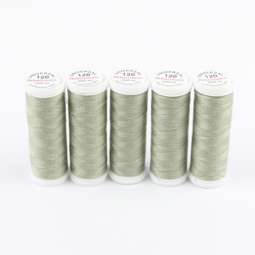 Ackermann Universal N�hgarn St�rke 120 - 5x 200 m, Farbe 8083 helles gr�nbeige