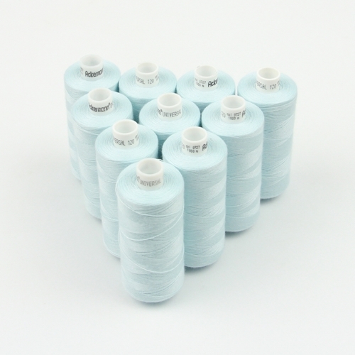 Ackermann Universal N�hgarn St�rke 120 - 10x 1.000 m, Farbe 0727 hellblau