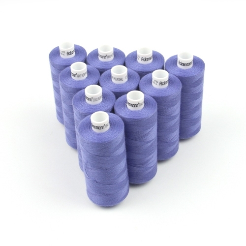 Ackermann Universal N�hgarn St�rke 120 - 10x 1.000 m, Farbe 0735 violettblau