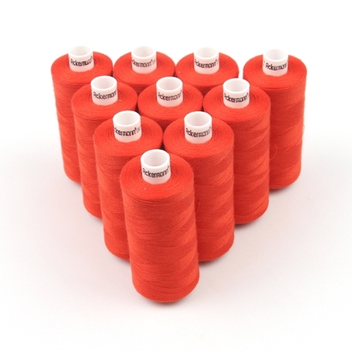 Ackermann Universal N�hgarn St�rke 120 - 10x 1.000 m, Farbe 7114 koralle