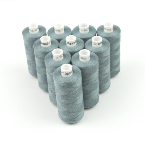 Ackermann Universal N�hgarn St�rke 120 - 10x 1.000 m, Farbe 7811 graumarine