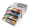 ACKERMANN&reg; EMBROIDERY Box - Stickgarn, 72x Farben a 260m, St�rke 40