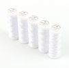 Ackermann Embroidery N�hgarn St�rke 40 - 5x 260 m, Farbe 2800 wei�