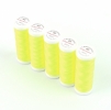 Ackermann Embroidery Stickgarn St�rke 40 - 5x 260 m, Farbe 2910 leuchtend gelb
