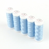Ackermann Embroidery N�hgarn St�rke 40 - 5x 260 m, Farbe 2989 hellblau
