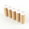Ackermann Embroidery N�hgarn St�rke 40 - 5x 260 m, Farbe 3617 helles goldbeige