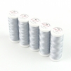 Ackermann Embroidery Stickgarn St�rke 40 - 5x 260 m, Farbe 3633 silber