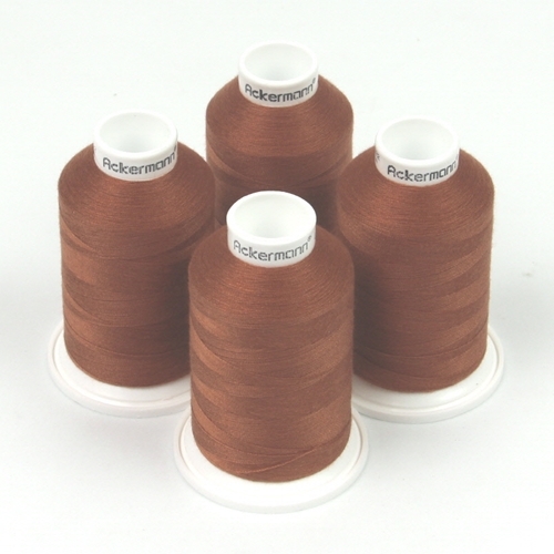 Ackermann Universal N�hgarn St�rke 120 - 4x 1.000 m, Farbe 7622 rot-braun