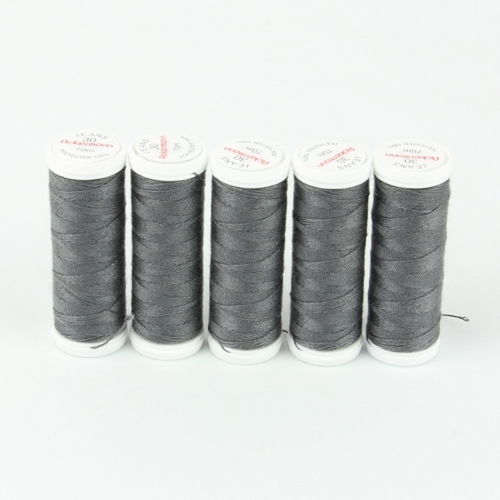 Ackermann Jeans N�hgarn St�rke 30 - 5x 70 m, Farbe 7961 dunkelgrau